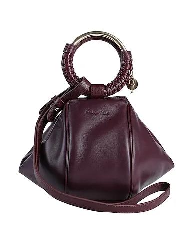Burgundy Leather Handbag