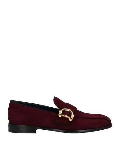Burgundy Leather Loafers