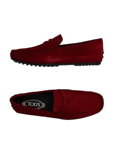 Burgundy Leather Loafers