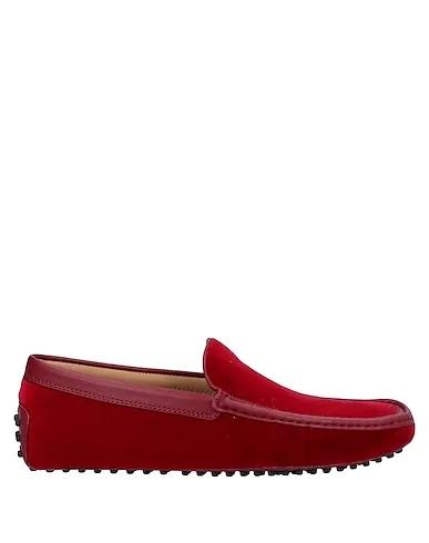 Burgundy Leather Loafers
