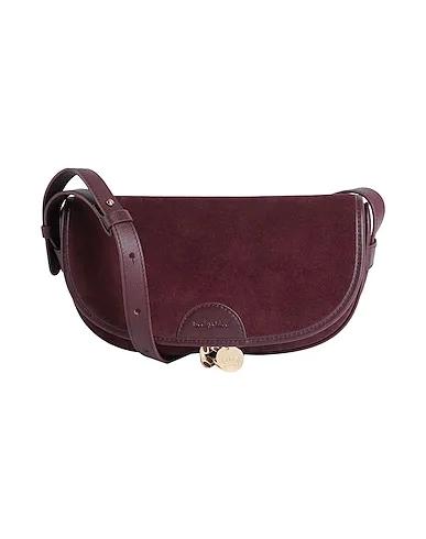 Burgundy Leather Shoulder bag