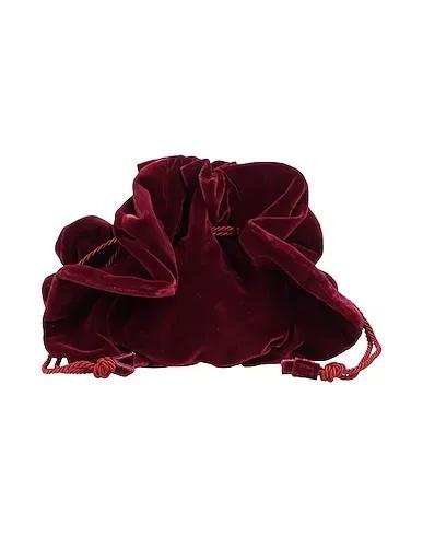 Burgundy Velvet Handbag
