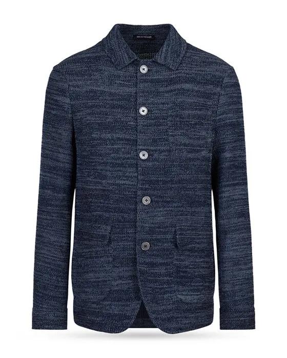 Button Front Knit Cardigan