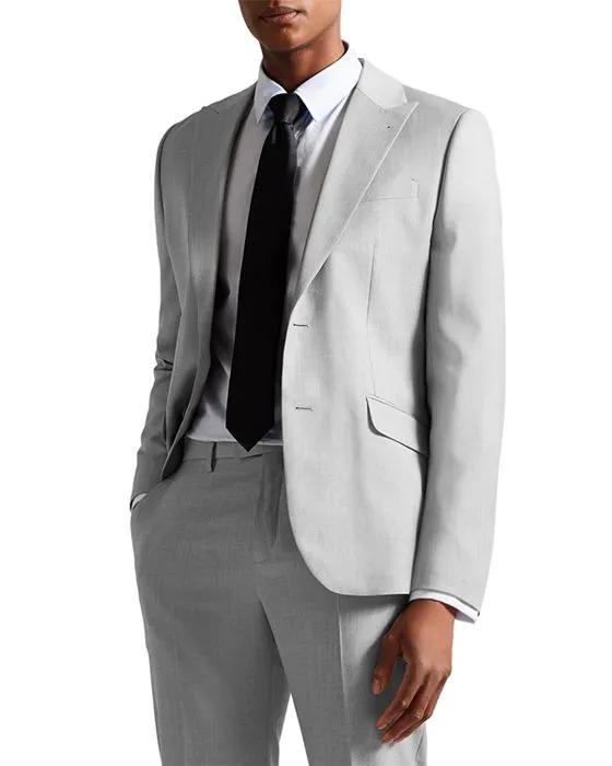 BYRONJ Sharkskin Slim Fit Suit Jacket 