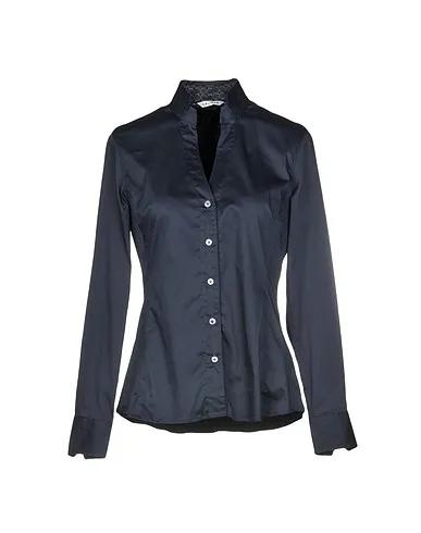 CALIBAN | Midnight blue Women‘s Solid Color Shirts & Blouses