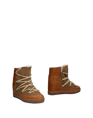 Camel Ankle boot