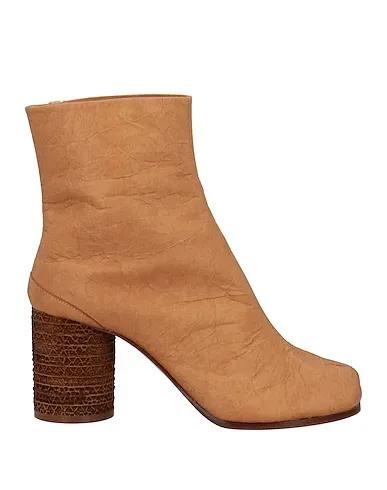 Camel Ankle boot
