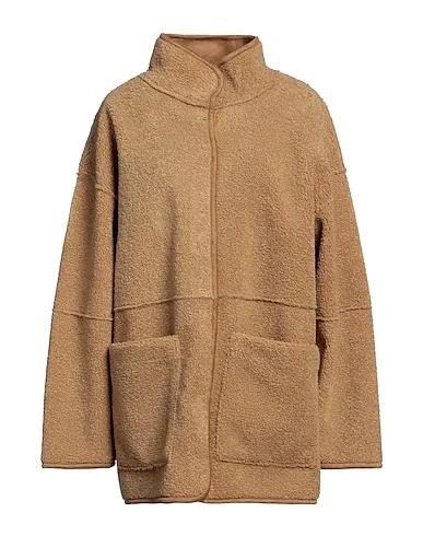 Camel Bouclé Coat