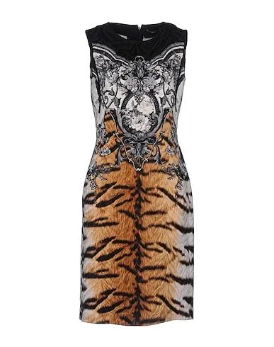 Camel Cool wool Midi dress