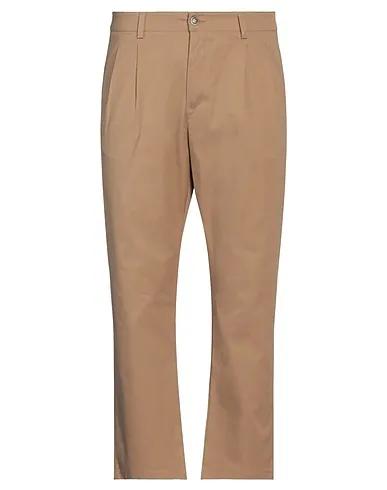 Camel Cotton twill Casual pants