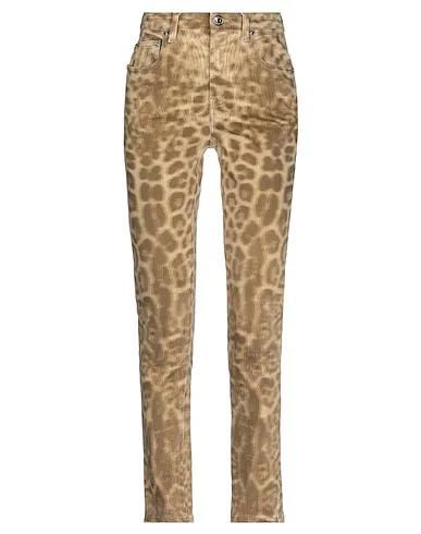 Camel Denim Denim pants