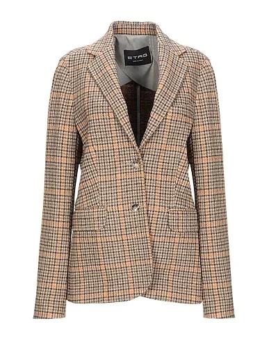 Camel Flannel Blazer