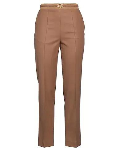 Camel Flannel Casual pants