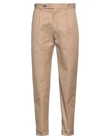 Camel Gabardine Casual pants
