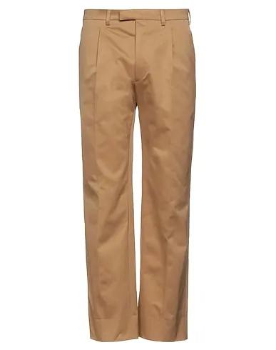 Camel Gabardine Casual pants