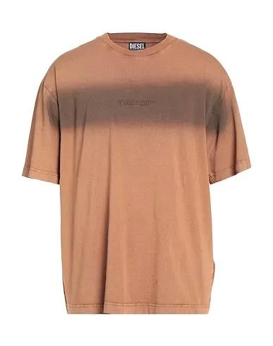 Camel Jersey Basic T-shirt