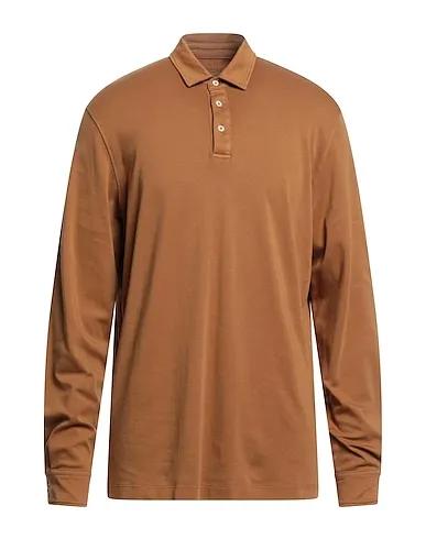 Camel Jersey Polo shirt