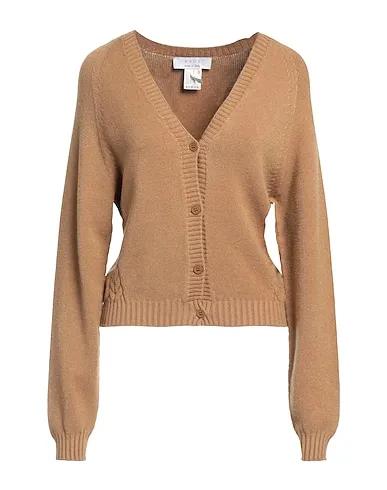 Camel Knitted Cardigan