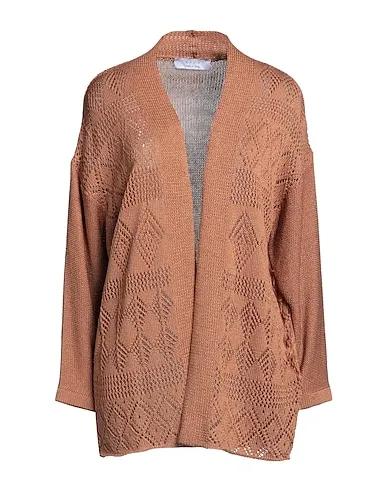 Camel Knitted Cardigan