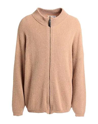 Camel Knitted Cardigan