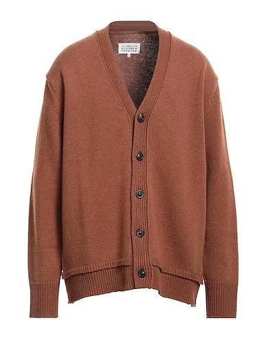 Camel Knitted Cardigan