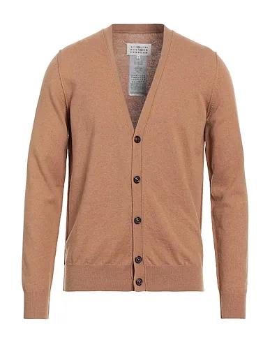 Camel Knitted Cardigan