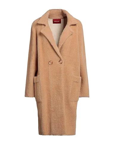 Camel Knitted Coat