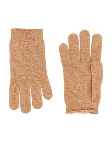 Camel Knitted Gloves
