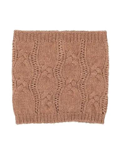 Camel Knitted Scarves and foulards