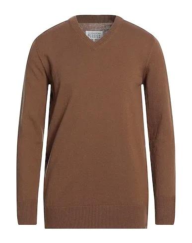 Camel Knitted Sweater