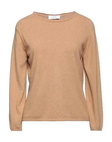 Camel Knitted Sweater