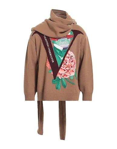 Camel Knitted Sweater