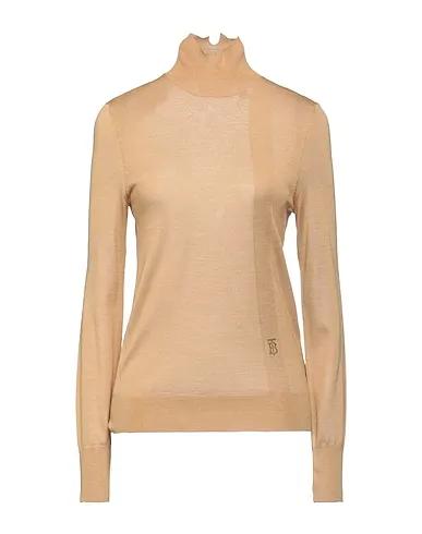 Camel Knitted Turtleneck