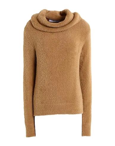 Camel Knitted Turtleneck