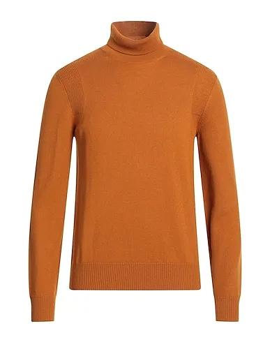 Camel Knitted Turtleneck