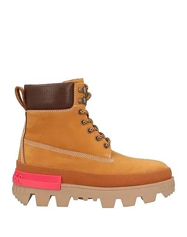 Camel Leather Ankle boot