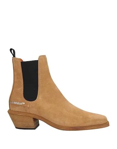 Camel Leather Boots