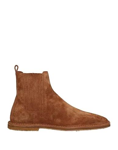 Camel Leather Boots