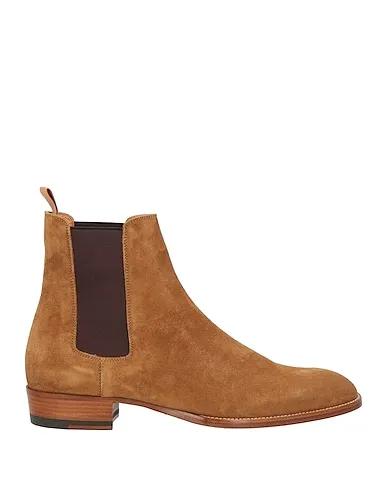 Camel Leather Boots