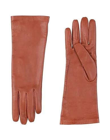 Camel Leather Gloves