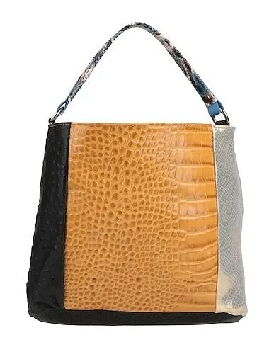 Camel Leather Handbag
