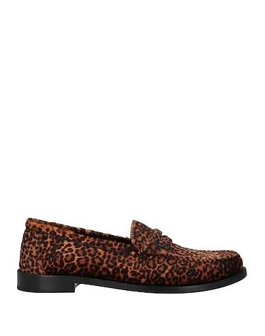 Camel Leather Loafers