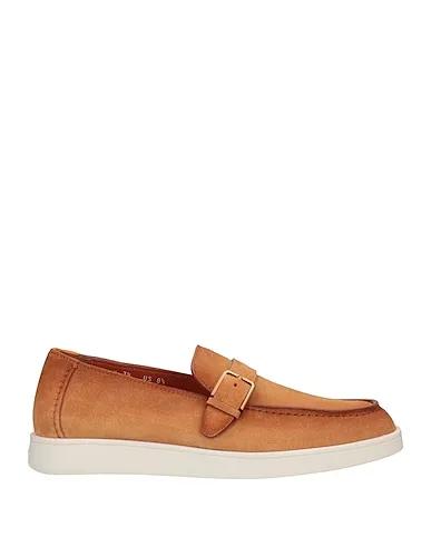 Camel Leather Loafers