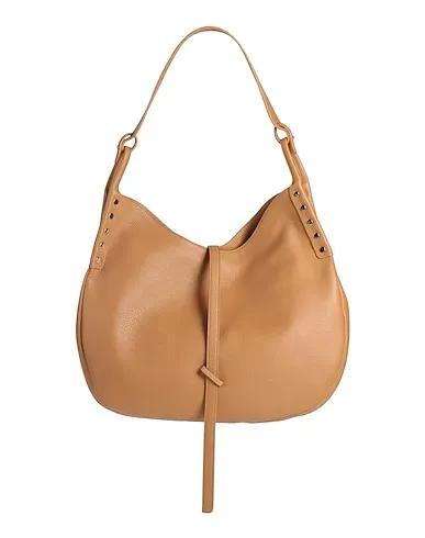 Camel Leather Shoulder bag