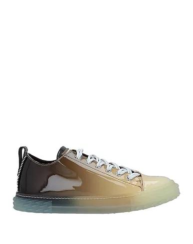 Camel Leather Sneakers