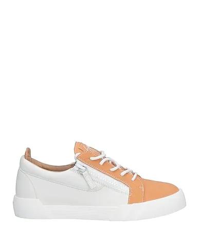 Camel Leather Sneakers