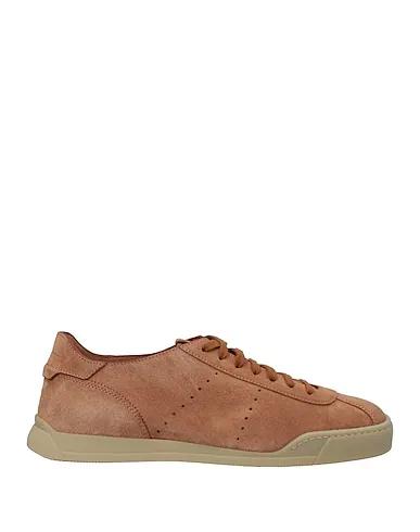 Camel Leather Sneakers