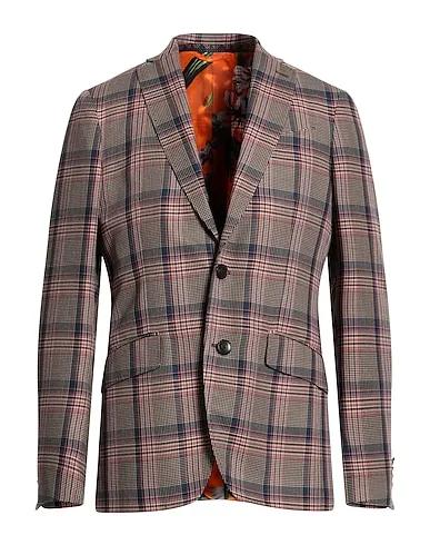 Camel Plain weave Blazer