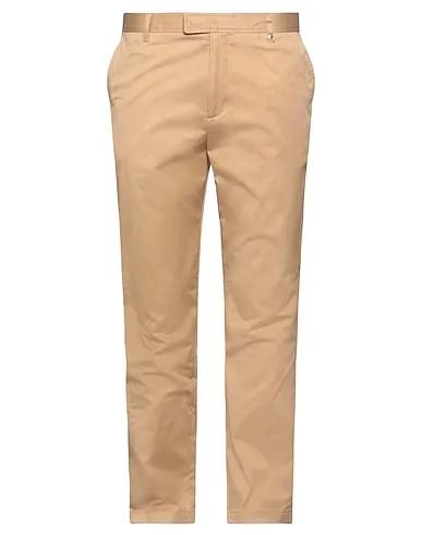 Camel Plain weave Casual pants