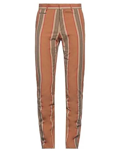 Camel Plain weave Casual pants